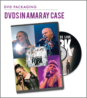 Duplicated DVDs in Amaray Cases