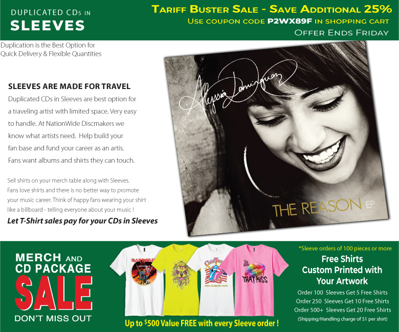 Cd Duplication In Sleeves Eco Sleeve Zipper Mailer